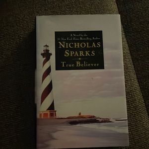 Like New, Nicholas Sparks hardcover book.